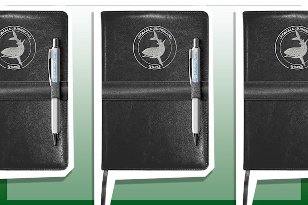 9PR: Sharks Notebook and Pen