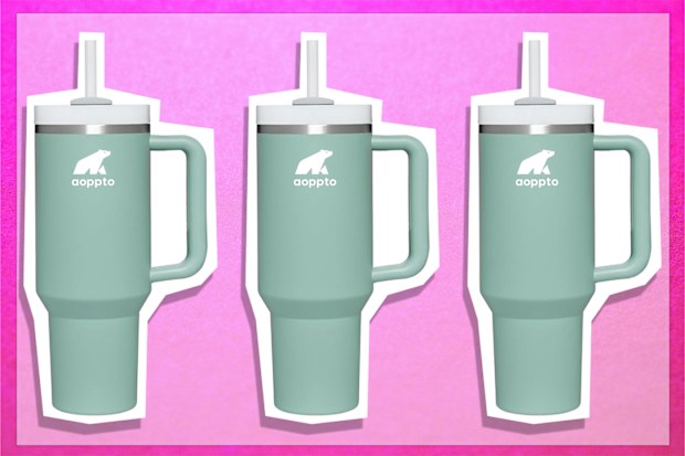 9PR: AOPPTO Water Bottle, 40oz Insulated Tumbler Cup