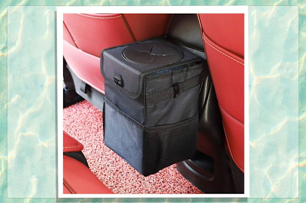 9PR: Waterproof Car Trash Can with Lid