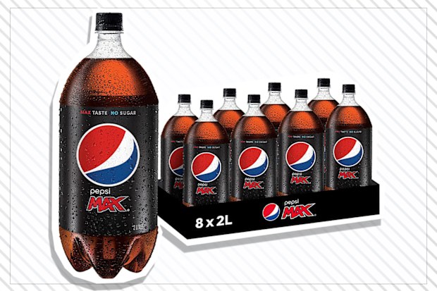 9PR: Pepsi Max Cola Soft Drink, 8 x 2L