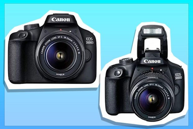 Canon EOS 3000D DSLR Camera with 18-55mm Lens