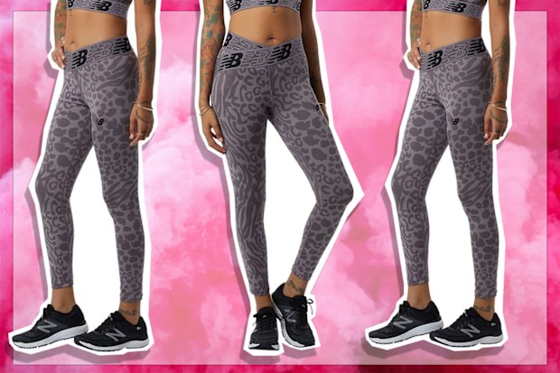 9PR: Leopard Print Leggings.