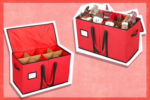 9PR: Sattiyrch Christmas Figurine Storage Box