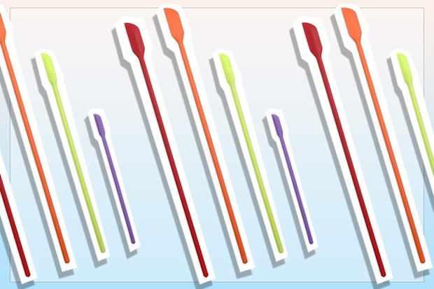 9PR: Mini Jar Scraper Spatula Set, 4-Pack