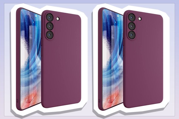 9PR: Samsung Galaxy S23 TR4U Liquid Silicone Case, Plum