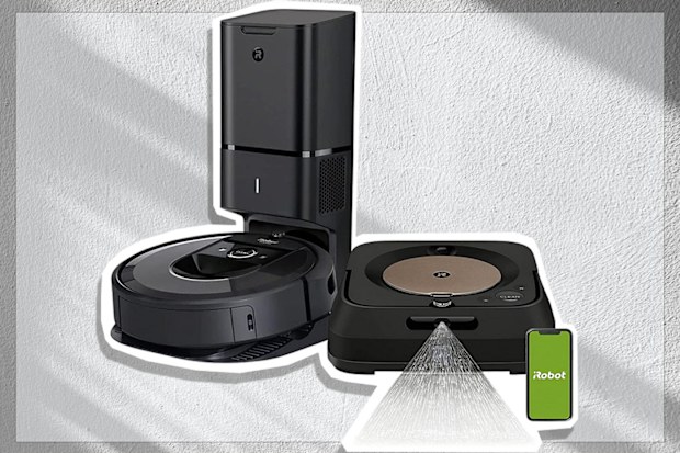 9PR: iRobot Roomba i7+ Robot Vacuum + Braava Jet M6 Robot Mop Bundle