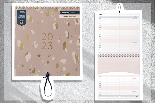 9PR: Busy B Family Monthly Calendar