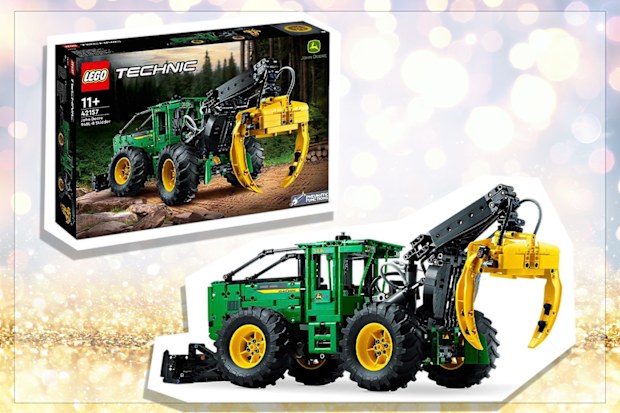 9PR: Lego Technic John Deere 948L-II Skidder Building Toy