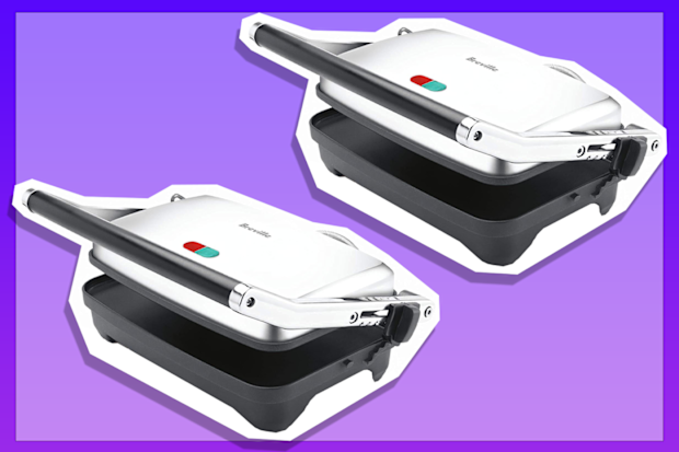 9PR: Breville The Toast and Melt Sandwich Press, Brushed Stainless Steel