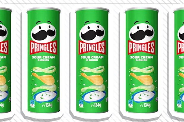 9PR: Pringles Sour Cream and Onion Potato Chips, 134g