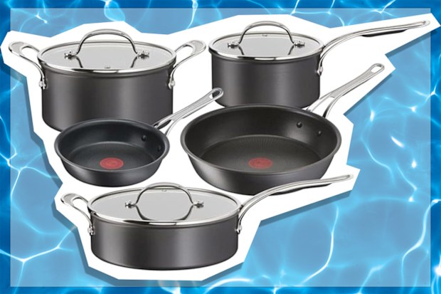 9PR: Jamie Oliver by Tefal Classic Non-Stick Induction 5-Piece Cookware Set