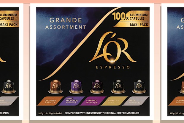 9PR: L'OR Espresso Grande Assortment, 100 Capsules