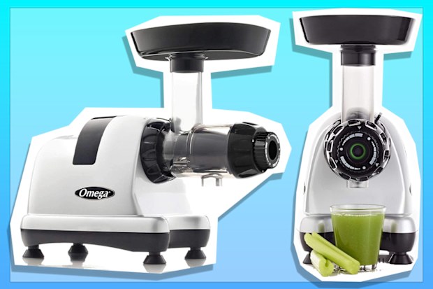 Omega MM900HDS Cold Press Juicer, silver