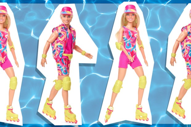 9PR: Barbie The Movie Barbie Skating Doll and Barbie The Movie Ken Skating Doll