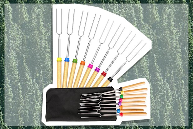 9PR: Marshmallow Roasting Stick, 32-inch, 8 pack