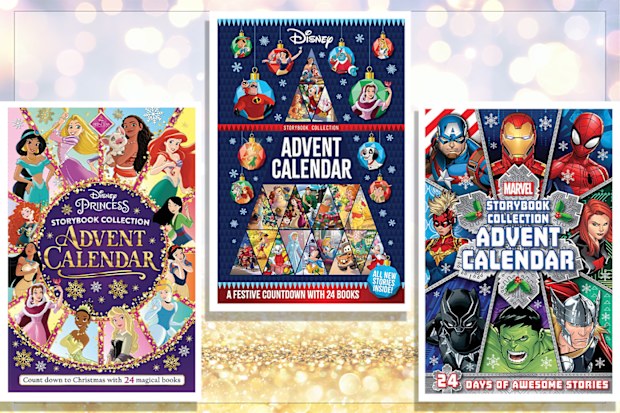 9PR: Disney Princess Storybook Collection: Advent Calendar, Disney Storybook Collection: Advent Calendar and Marvel Storybook Collection: Advent Calendar