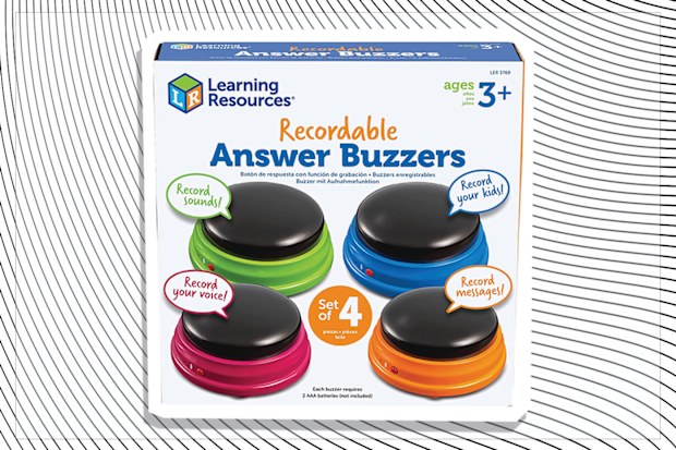 Learning Resources Recordable Answer Buzzers 4 pack