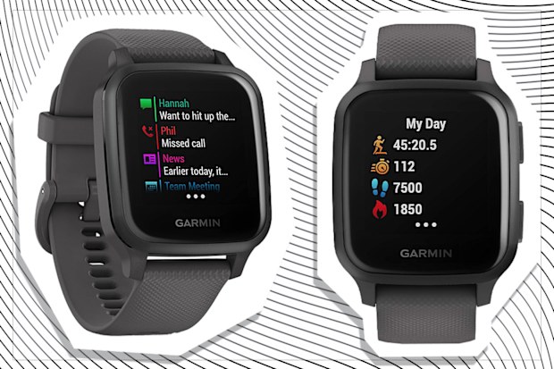 9PR: Garmin Venu Sq, Black