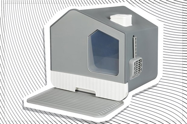 9PR: PaWz Cat Litter House, Grey
