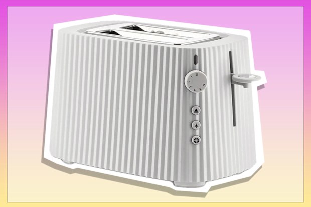 9PR: Alessi Ribbed Design Toaster