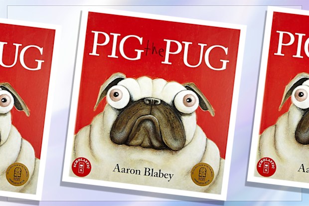 9PR: Pig the Pug, by Aaron Blabey book cover