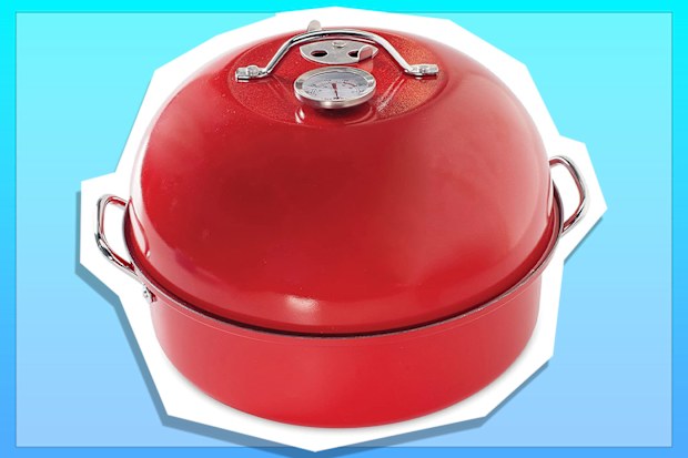 Nordic Ware Stovetop Kettle Smoker, One, Red