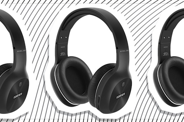 9PR: Edifier W800BT Plus Over-Ear Headphones, Black