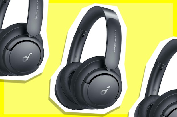 9PR: Soundcore by Anker Life Q35 Active Noise Cancelling Headphones, Black