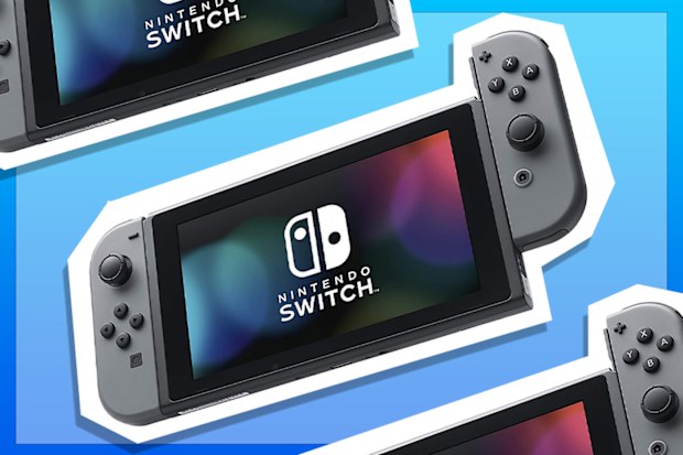 9PR: Nintendo Switch Console, Grey