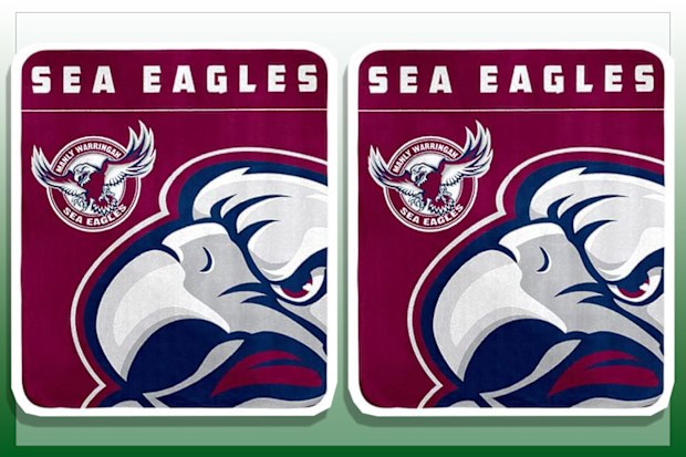 9PR: NRL Sea Eagles Throw Rug