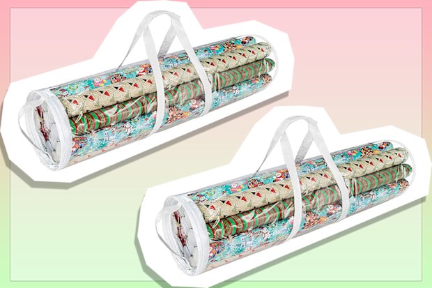 Elf Stor 83-DT5054 Gift Wrap Storage Bags Holds 40-Inch Rolls of Paper-2 Pack