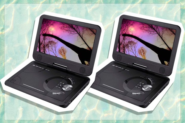 9PR: Lenoxx 10″ Swivel Portable DVD Player