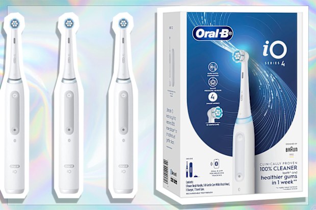 9PR: Oral-B iO Series 4 Electric Toothbrush, White