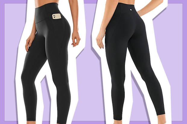 9PR: CRZ YOGA Women's Butterluxe Workout Leggings, Black