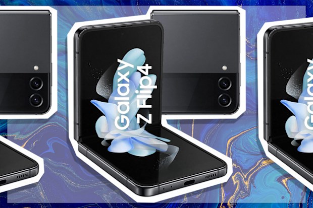 9PR: Samsung Galaxy Z Flip 4 5G, 128GB, Graphite