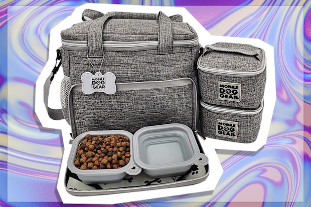 9PR: Mobile Dog Gear Week Away Dog Travel Bag, Grey