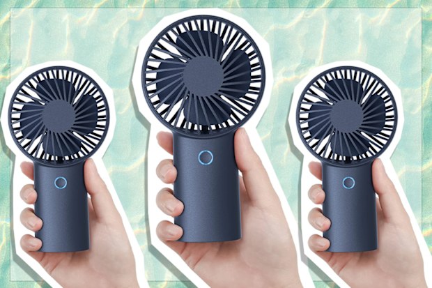 9PR: JISULIFE Handheld Fan, 4000mAh