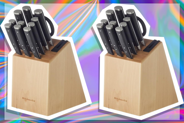 9PR: KitchenAid 11-Piece Gourmet Knife Block Set