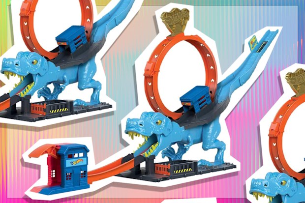 9PR: Hot Wheels T-Rex Loop Stunt and Race Playset