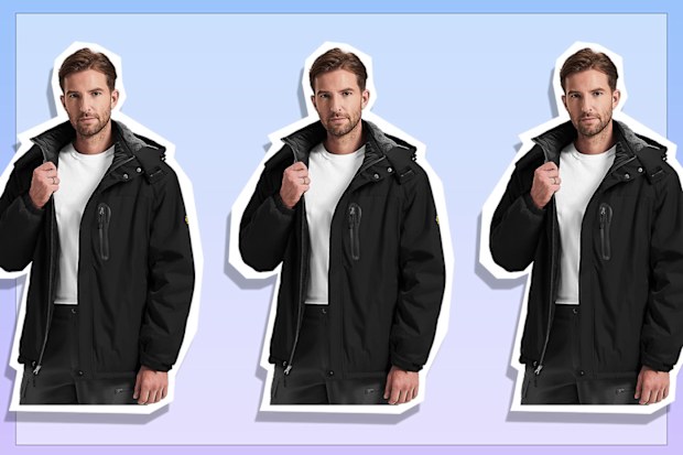 9PR: Men's Waterproof Winter Ski Jacket Fleece lining Warm Snow Coat Mountain Windbreaker Hooded Windproof Rain Jacket S-3XL