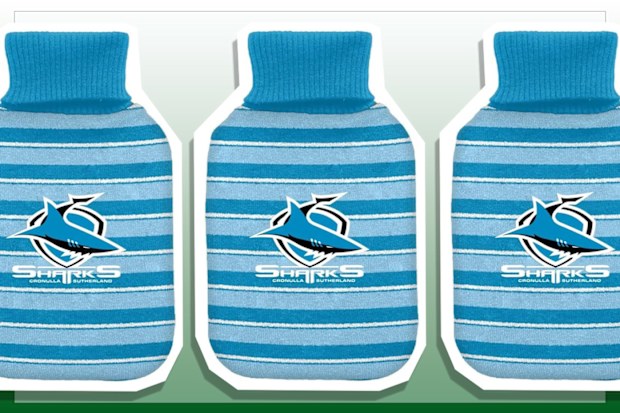 9PR: Sharks Hot Water Bottle and Cover