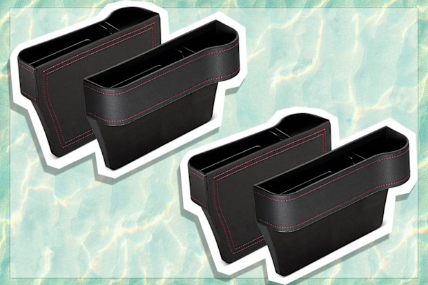 9PR: DOFOWOT Car Center Console Organiser, 2 pack
