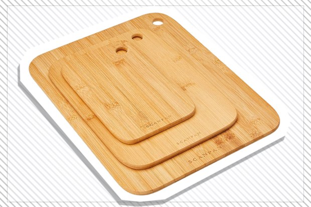 9PR: Scanpan Bamboo Cutting Board 3-Piece Set