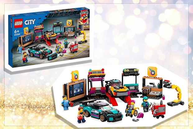 9PR: Lego City Custom Car Garage Building Toy Set