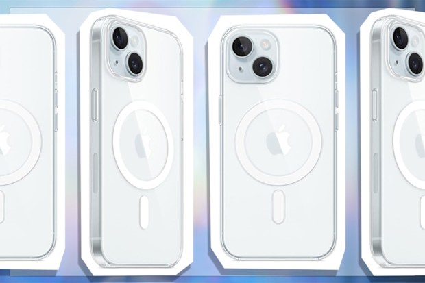 9PR: Apple iPhone 15 Clear Case with MagSafe