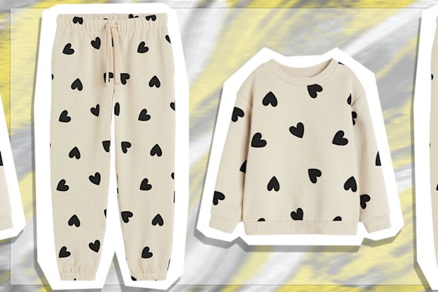 9PR: H&M Hearts Sweater and Track Pants