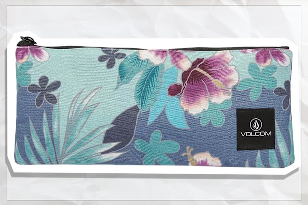 9PR: Volcom Patch Attack Pencil Case, Glacier Blue