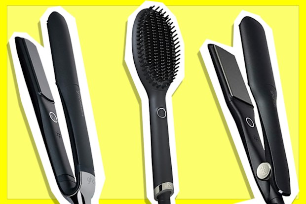 9PR: ghd Platinum+ Best Hair Straightener, ghd Max Wide Plate Hair Straightener and ghd Glide Hair Straightening Brush