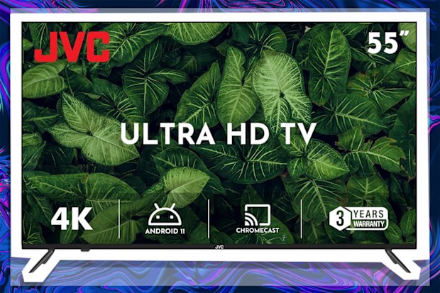 9PR: JVC 55-Inch 4K UHD LED Smart Android TV