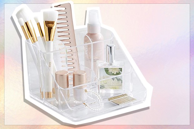 Affordable makeup storage